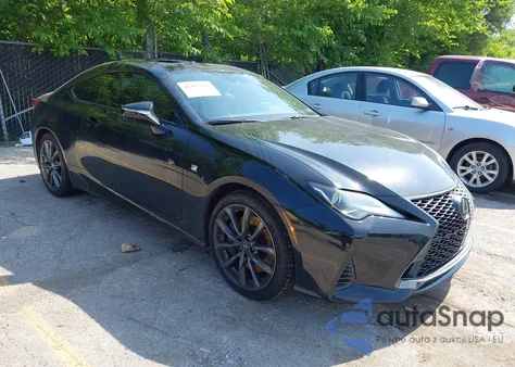 2019 Lexus Rc 300 F Sport z USA, uszkodzony, nr VIN JTHHA5BC1K5010352